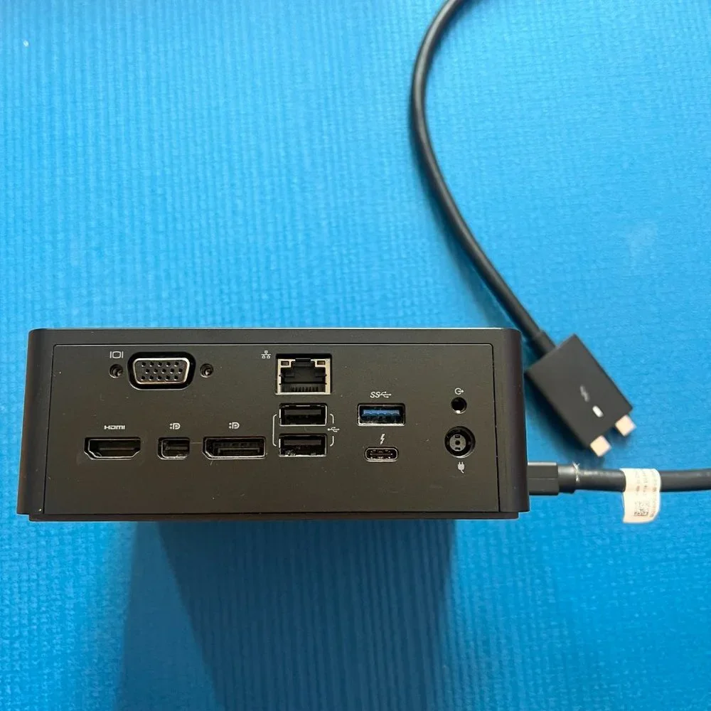 Dell TB18DC - Dual USB Type-C Thunderbolt 3 Dock Docking Station For Dell Precis